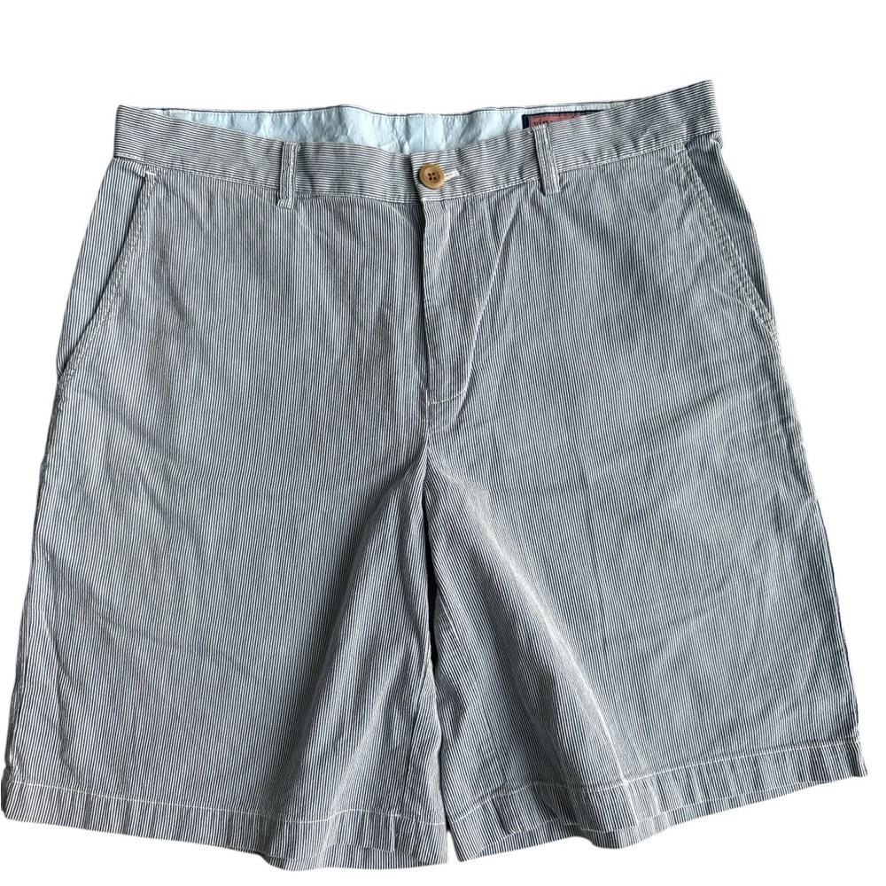 Vineyard Vines Blue & White Seersucker  Men's Shorts